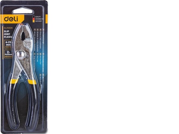 Клещи переставные Deli DL25506