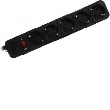 Сетевой фильтр ExeGate 5 розеток, 5 м, черный (SP-5-5B)