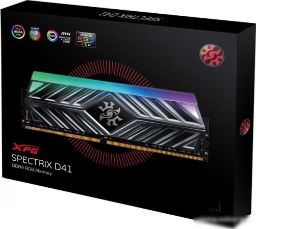 Оперативная память A-Data XPG Spectrix D41 RGB 2x16GB DDR4 PC4-28800 AX4U360016G18I-DT41