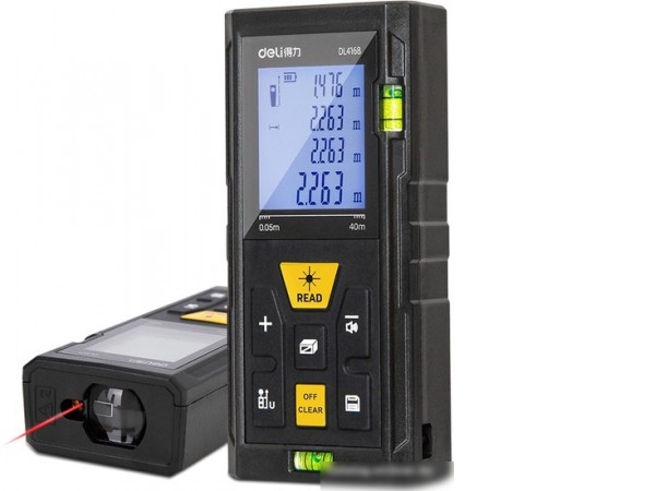 Лазерный дальномер Deli DL4168