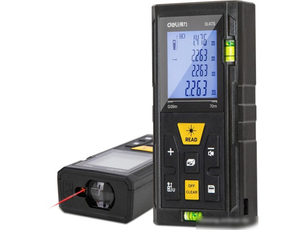 Лазерный дальномер Deli DL4170