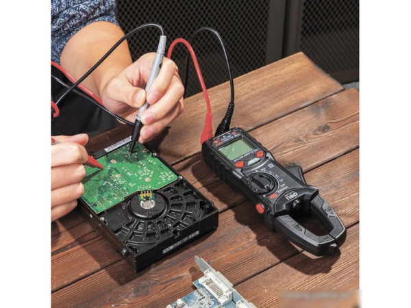 Токовые клещи Deli DL334203 102980