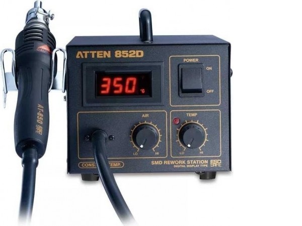 Паяльная станция термовоздушная Atten AT852D