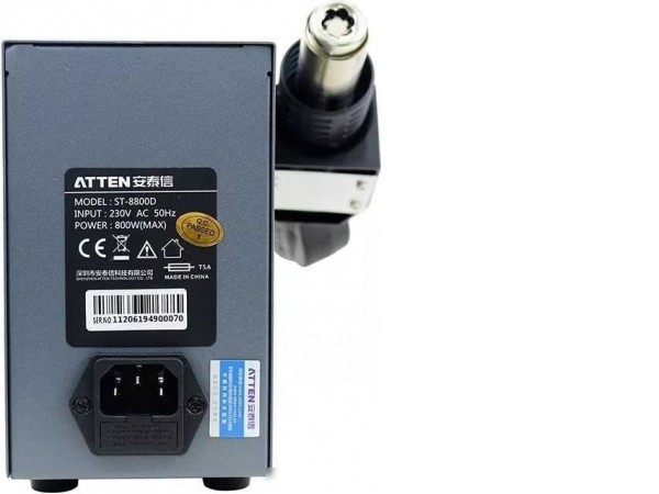 Паяльная станция термовоздушная Atten ST-8800D