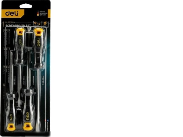Набор отверток Deli DL620004 (4 предмета)