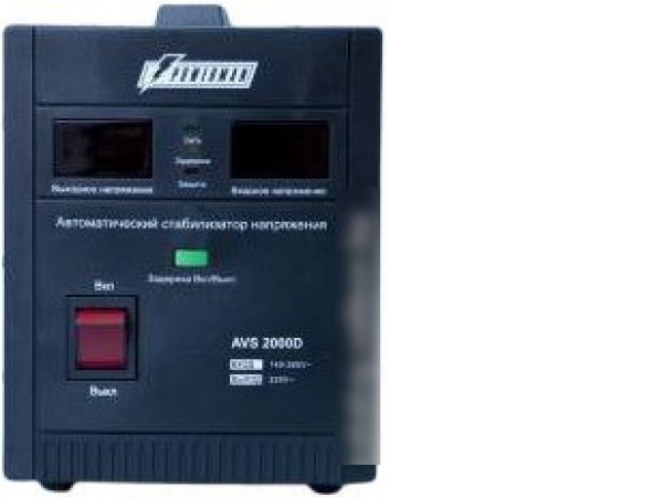 Стабилизатор напряжения Powerman AVS 2000D Black