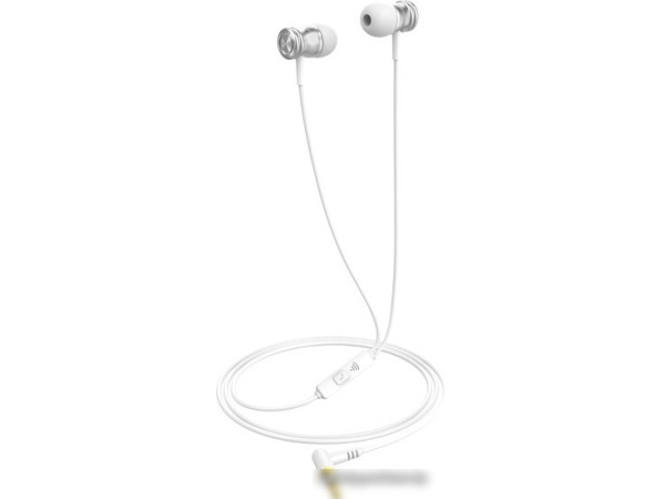 Наушники Havit HV-E303p (серебристый/белый)