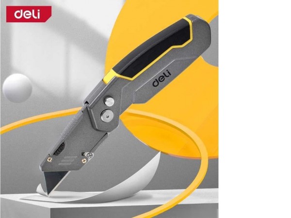 Нож строительный Deli DL006Z