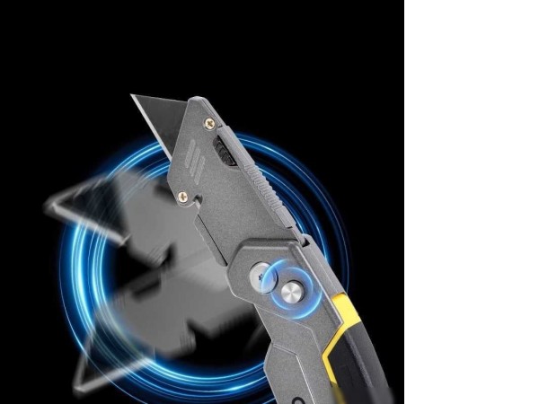 Нож строительный Deli DL006Z