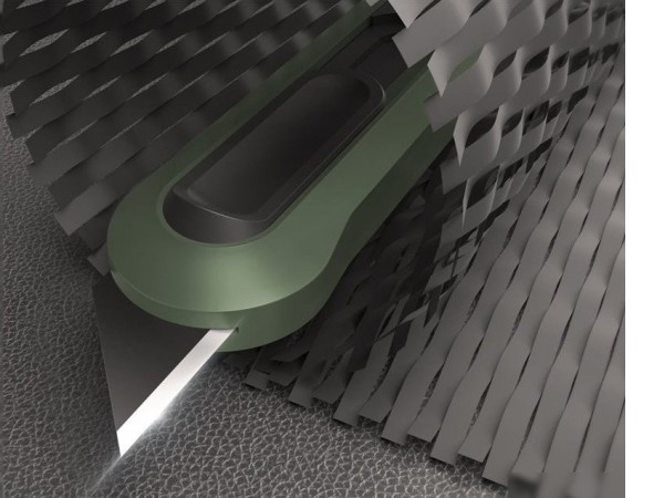 Нож строительный Deli HT4008L