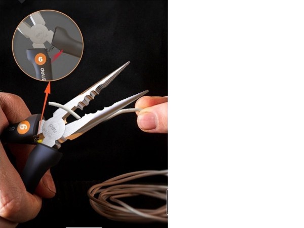 Длинногубцы Deli HT2106C