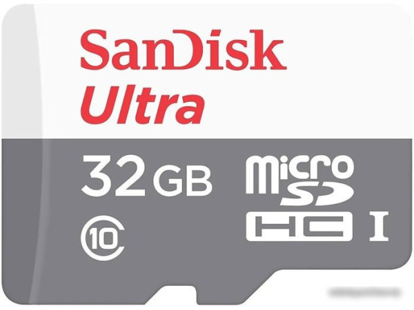 Карта памяти SanDisk Ultra microSDXC SDSQUNR-032G-GN3MN 32GB