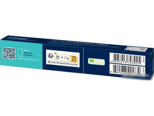 Термопаста Arctic MX-6 ACTCP00080A (4 г)