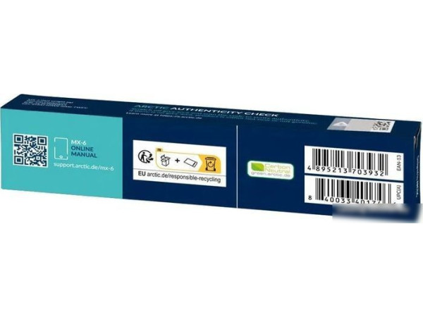 Термопаста Arctic MX-6 ACTCP00081A (8 г)