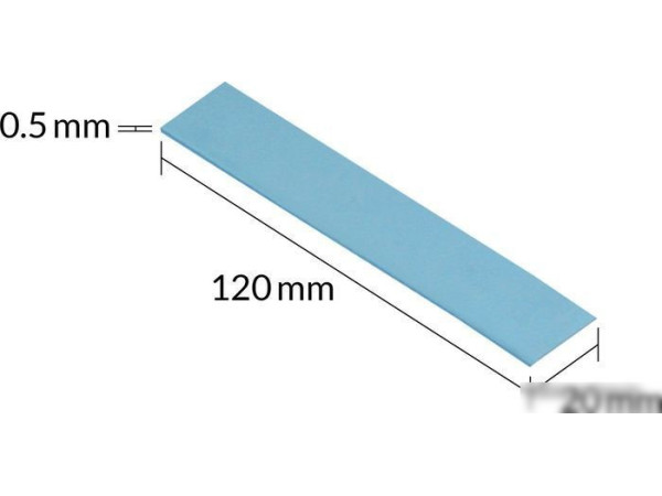 Термопрокладка Arctic TP-3 120x20x0.5 мм 4 шт ACTPD00055A