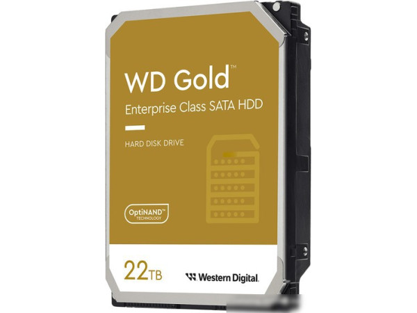 Жесткий диск WD Gold 22TB WD221KRYZ