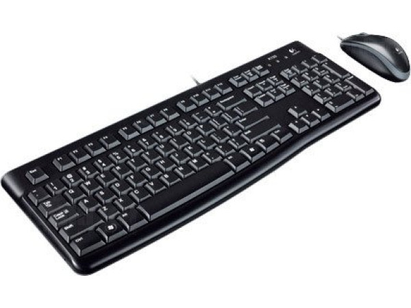 Клавиатура + мышь Logitech MK120 (нет кириллицы)