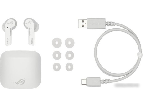 Наушники ASUS ROG Cetra True Wireless Moonlight White