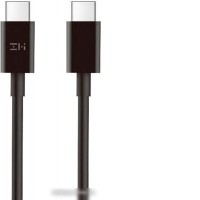 Кабель ZMI USB Type-C - USB Type-C (1.5 м, черный)