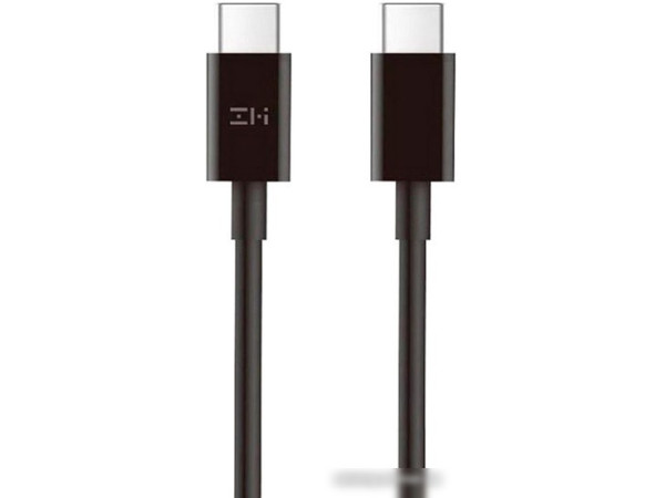 Кабель ZMI USB Type-C - USB Type-C (1.5 м, черный)