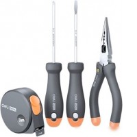 Набор домашнего мастера Deli HT0004C (4 предмета)