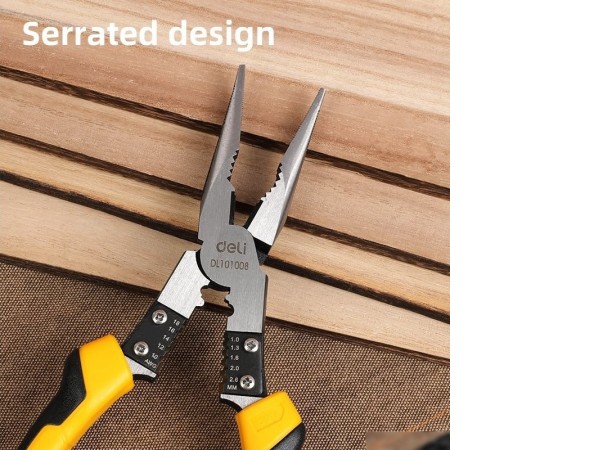 Плоскогубцы Deli DL101008