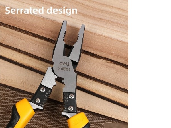 Плоскогубцы Deli DL100008