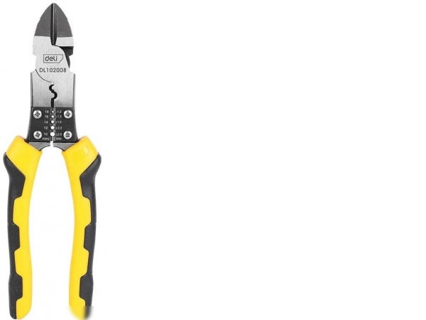 Кусачки боковые (бокорезы) Deli DL102008