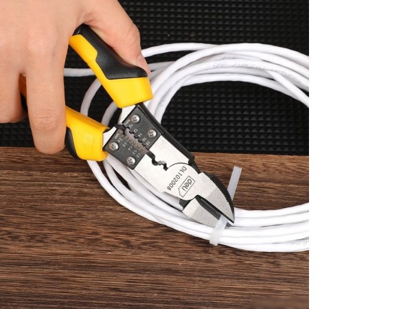 Кусачки боковые (бокорезы) Deli DL102008