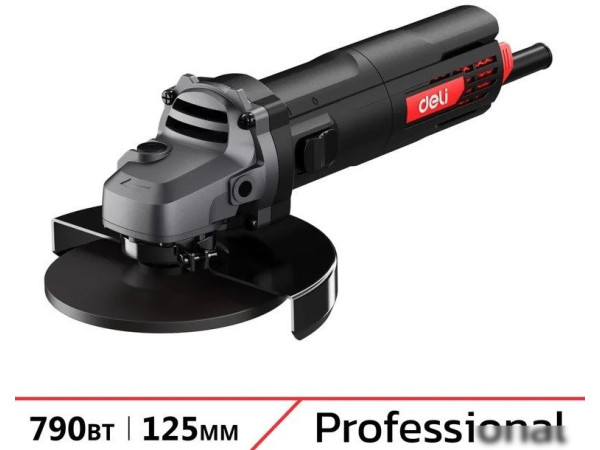 Угловая шлифмашина Deli DE-JM125-2E