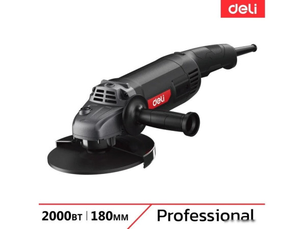 Угловая шлифмашина Deli DE-JM180-1E