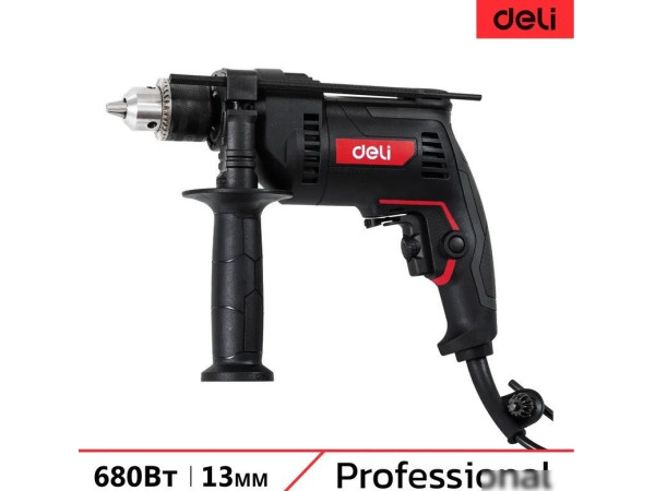 Ударная дрель Deli DE-CZ13-1E