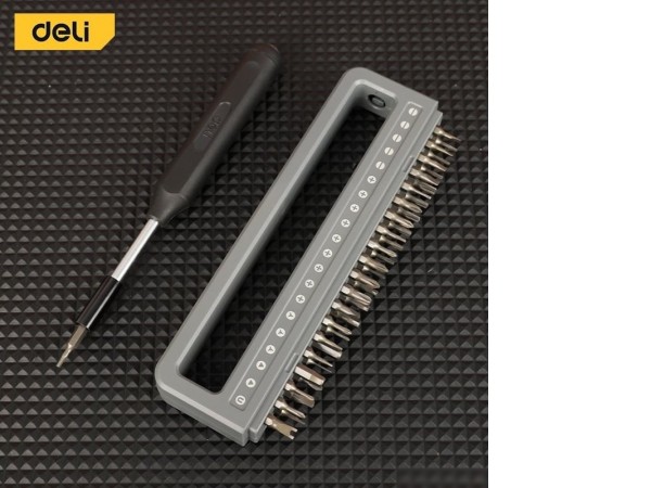 Набор отвертка с битами Deli DL241041 (41 предмет)