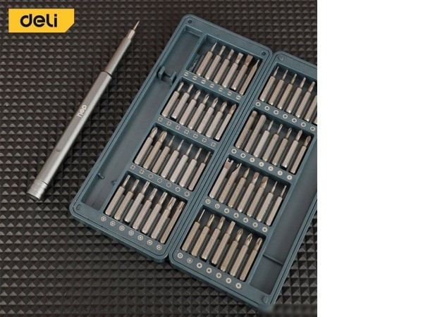 Набор отвертка с битами Deli DL241057 (57 предметов)