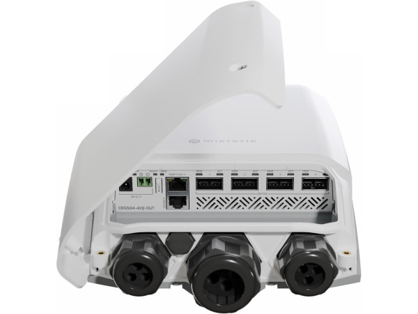 Управляемый коммутатор 2-го уровня Mikrotik CRS504-4XQ-OUT