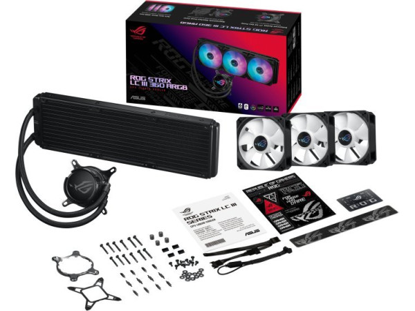 Система жидкостного охлаждения для процессора ASUS ROG Strix LC III 360 ARGB