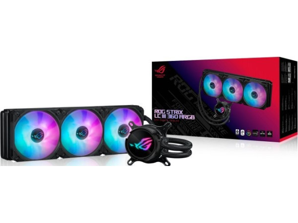Система жидкостного охлаждения для процессора ASUS ROG Strix LC III 360 ARGB