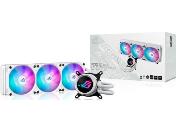 Система жидкостного охлаждения для процессора ASUS ROG Strix LC III 360 ARGB WHT