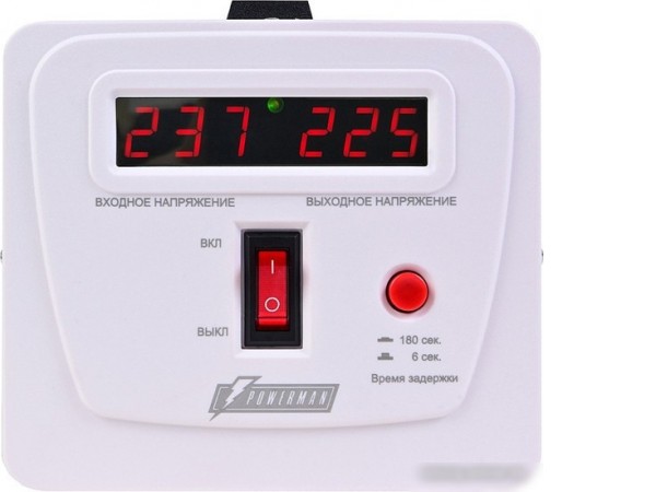Стабилизатор напряжения Powerman AVS 1000 E