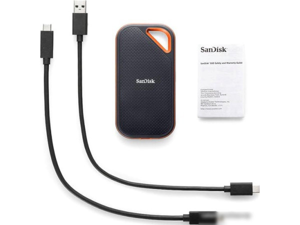 Внешний накопитель SanDisk Extreme Pro Portable V2 SDSSDE81-4T00-G25 4TB
