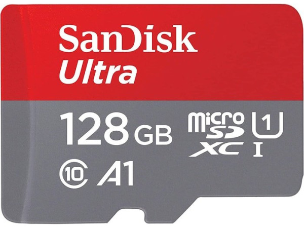 Карта памяти SanDisk Ultra SDSQUAB-128G-GN6MN microSDXC 128GB