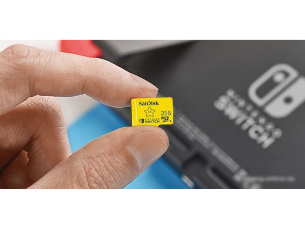 Карта памяти SanDisk For Nintendo Switch microSDXC SDSQXAO-256G-GN3ZN 256GB
