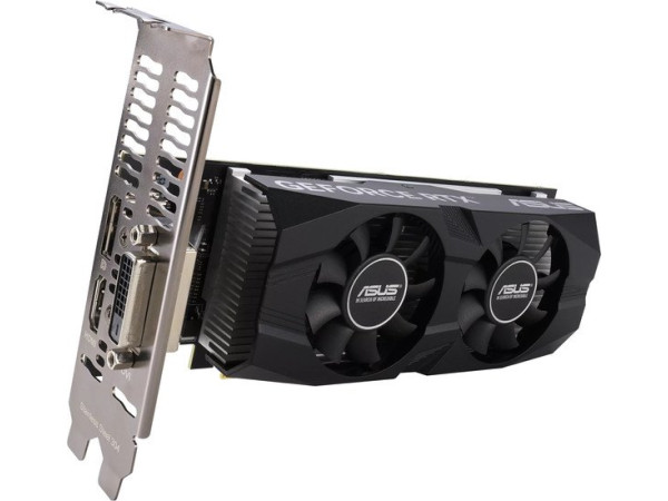 Видеокарта ASUS Dual GeForce RTX 3050 LP BRK OC Edition 6GB GDDR6 RTX3050-O6G-LP-BRK
