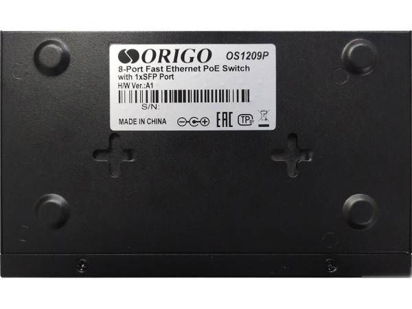 Неуправляемый коммутатор Origo OS1209P/80W/A1A