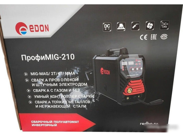 Сварочный инвертор Edon ПрофиMIG-210