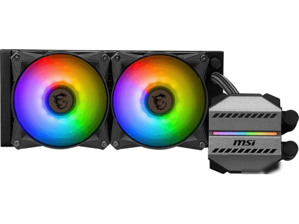 Жидкостное охлаждение для процессора MSI MAG CoreLiquid M240 (черный)