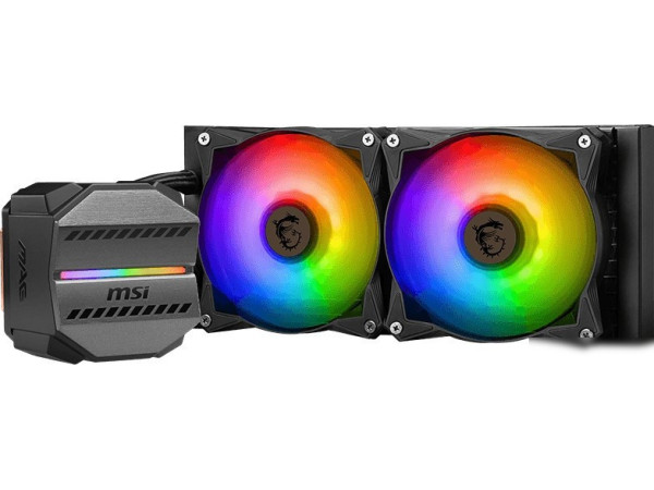 Жидкостное охлаждение для процессора MSI MAG CoreLiquid M240 (черный)