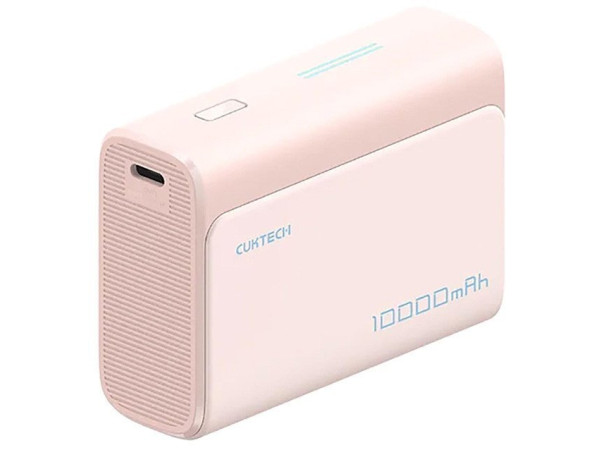Внешний аккумулятор Cuktech PB100 10000mAh 30W (розовый)