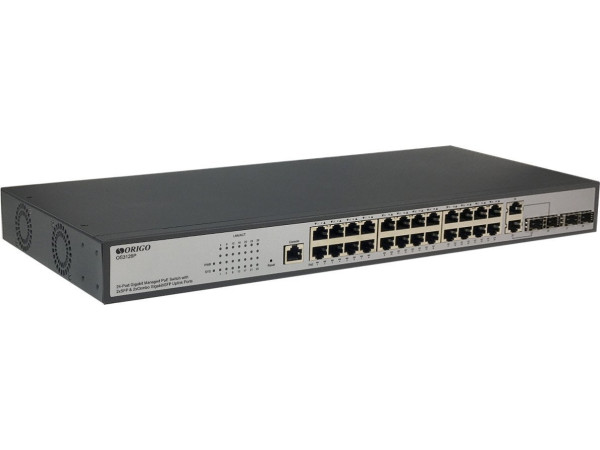 Управляемый коммутатор 2-го уровня Origo OS3128P/250W/A1A