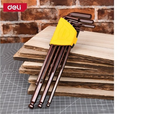 Набор ключей Deli DL230809G (9 предметов)